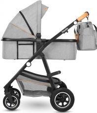 Дитячий візочок 2 в 1 Lionelo Amber Grey Stone